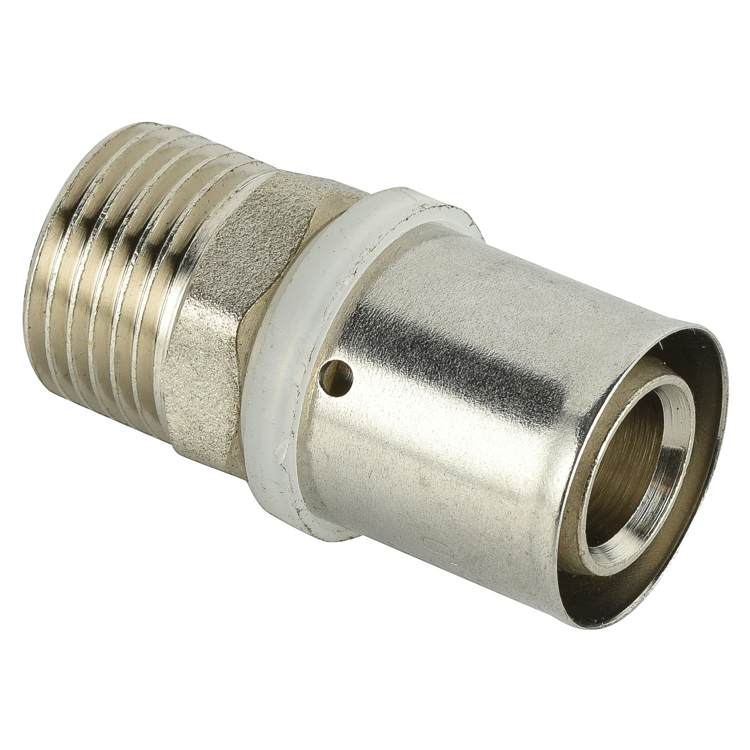 Brass U Type Press Fittings-Striaight male connector
